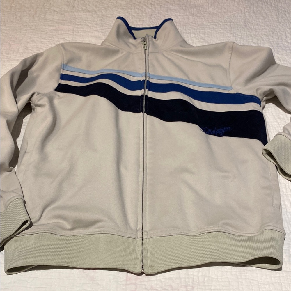 Billabong Men’s Full Zip Sweater Large Spellout